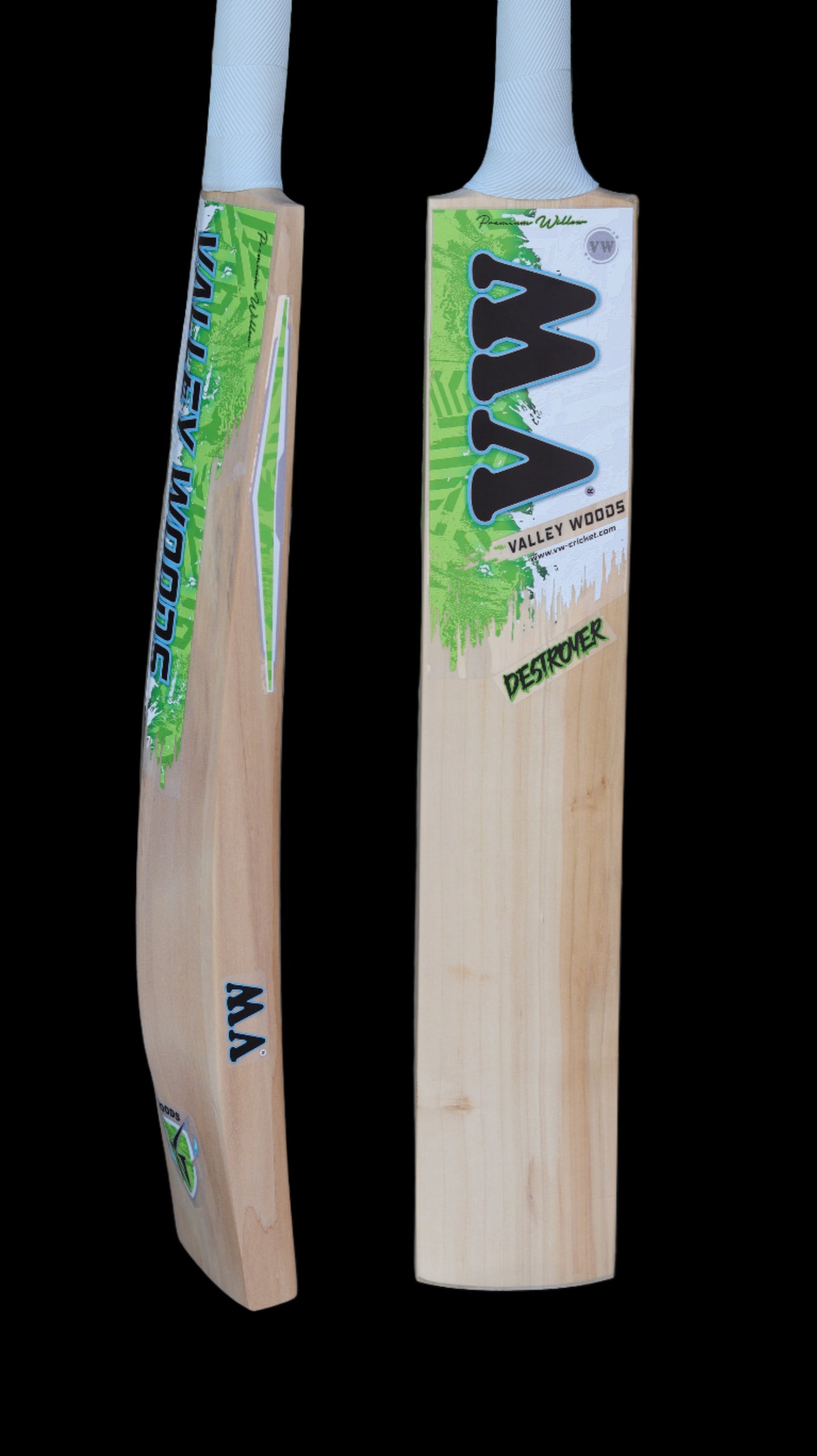 profile for kashmir willow cricket bat by valley woods