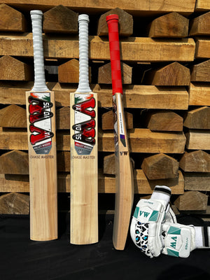 Season Cricket Bat for Leather Ball | Kashmir Willow Bat Thick Edges | Chase Master