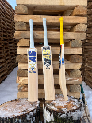 Good Grade Kashmir Willow Cricket bat pairs for leather ball game