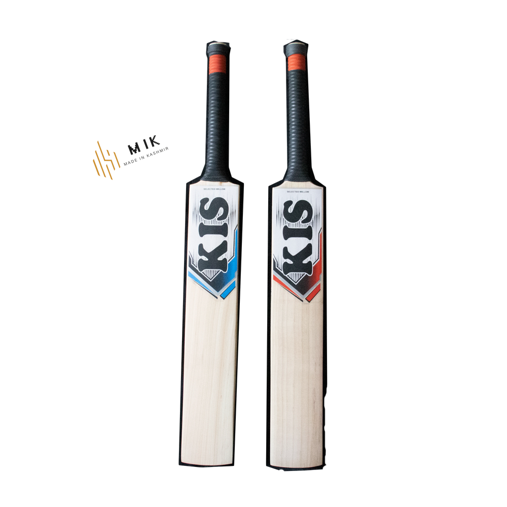 kis bat kashmir willow for professional leather ball cricket game