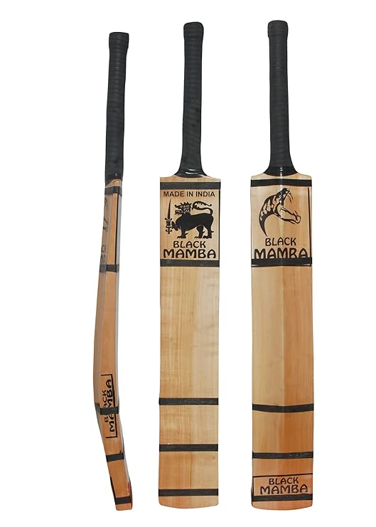 Black Mamba Kashmir Willow Cricket Bat For Hard Tennis Top Grade black-mamba-kashmir-willow-cricket-bat-for-hard-tennis-top-grade