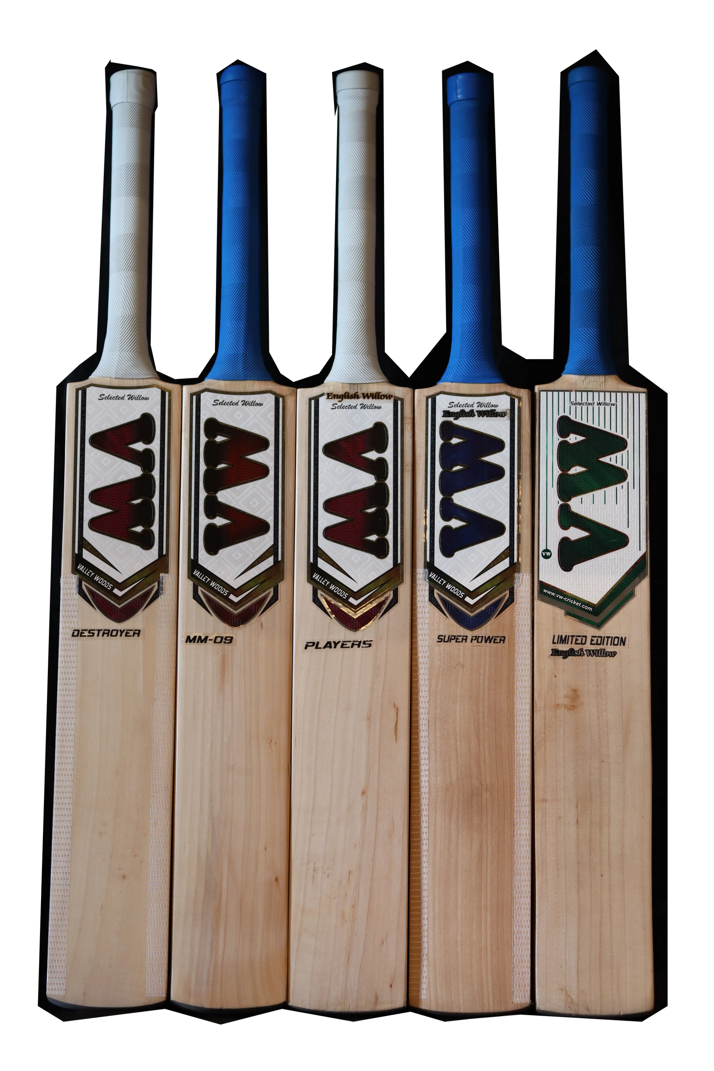 English Willow Cricket bat for leather ball | Destroyer valley woods
