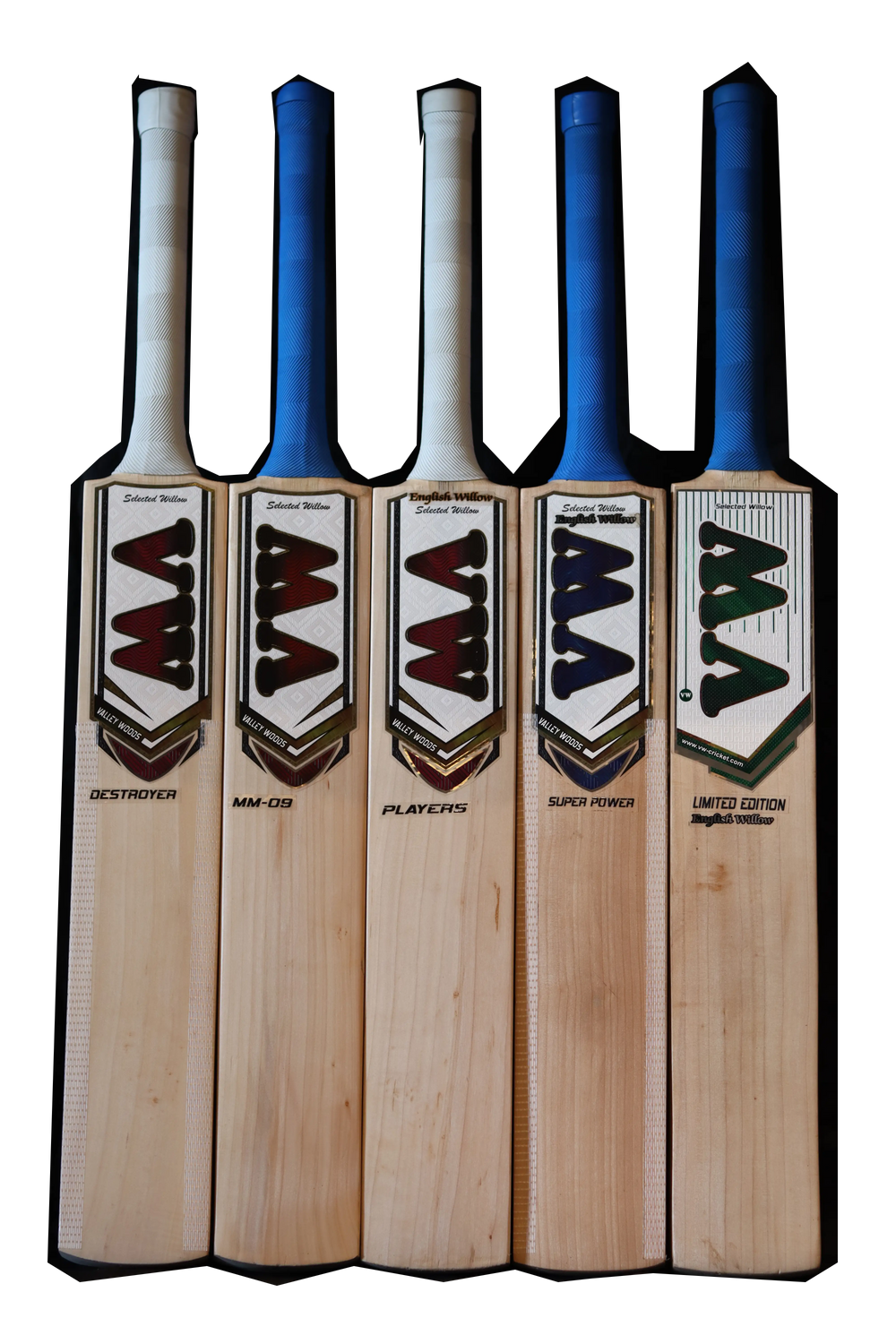 Kashmir Willow Cricket bat for leather ball Destroyer valley woods