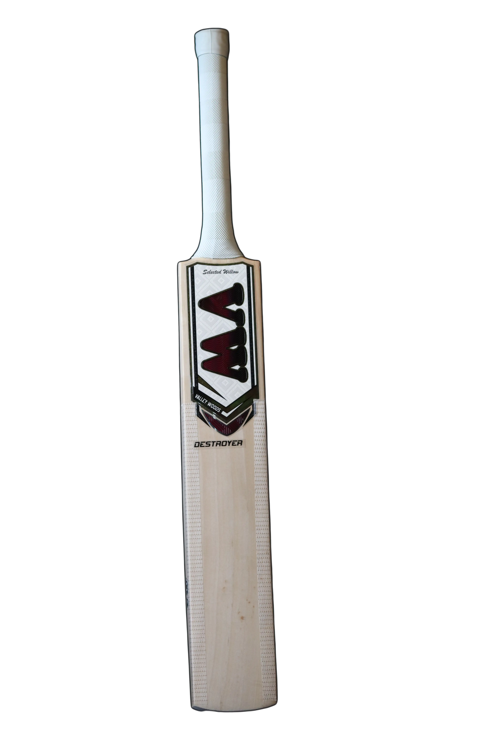 Kashmir Willow Cricket bat for leather ball Destroyer valley woods
