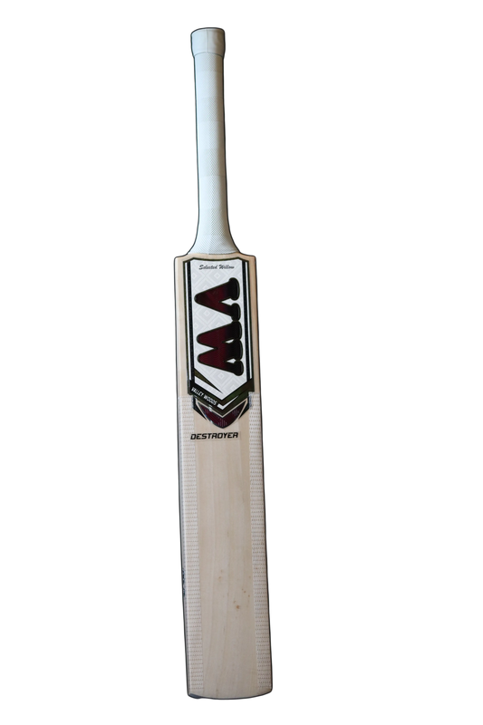 Kashmir Willow Cricket bat for leather ball | Destroyer valley woods