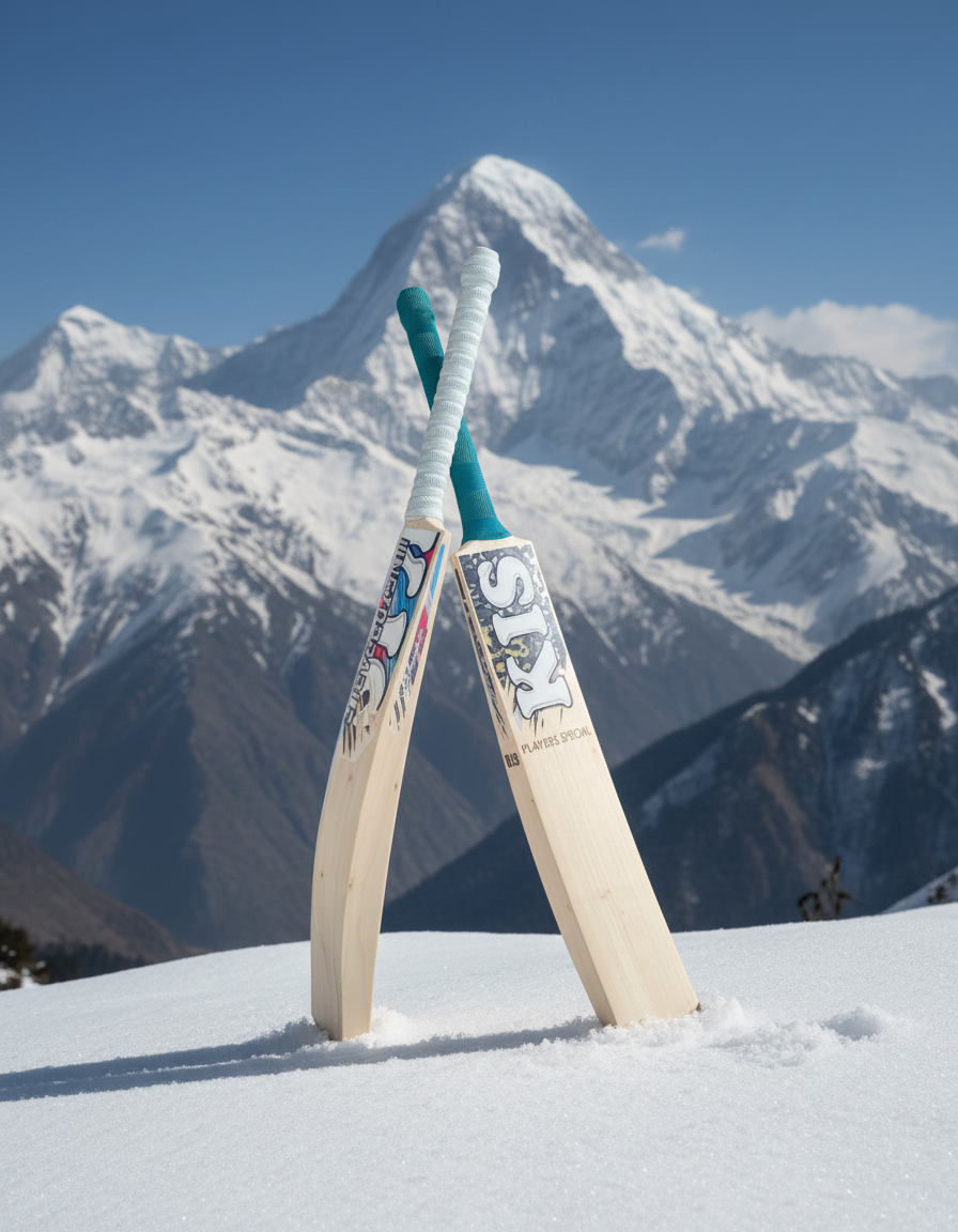 Player Special kashmir willow cricket bat for maximum ping and Ready to use.