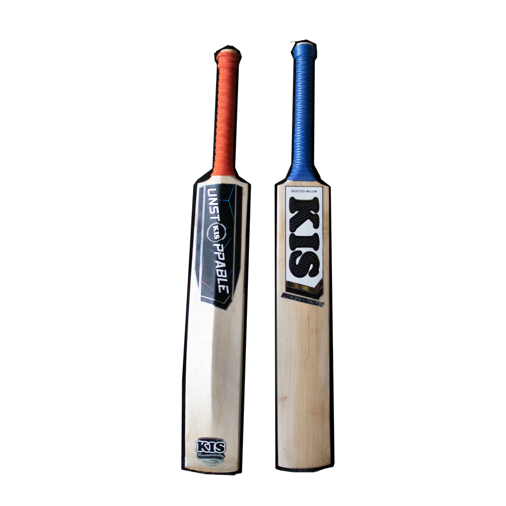 professional kis bat kashmir willow back and front face