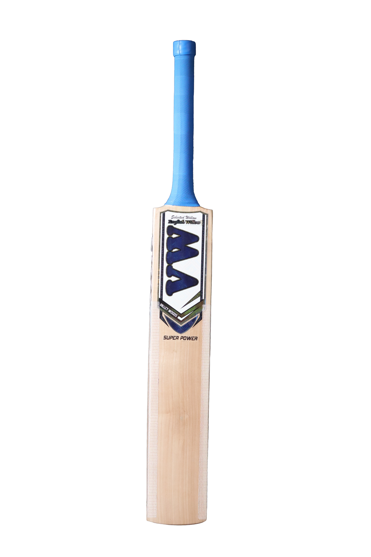 Best Grade Kashmir Willow cricket Bat for leather ball | Valley Woods - Super Power